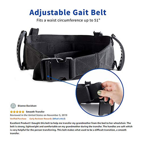 Dr. Moe’s Premium Gait Belt with Handles